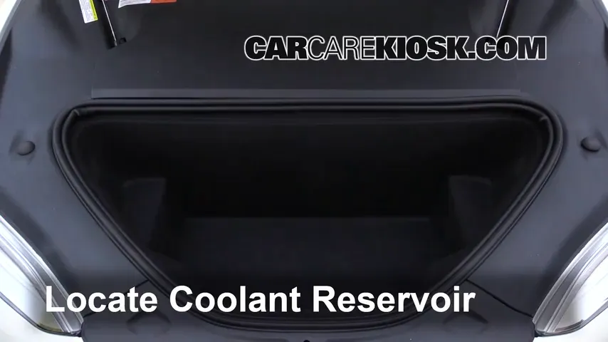 2017 Tesla S 90D Electric Refrigerante (anticongelante) Cambiar refrigerante